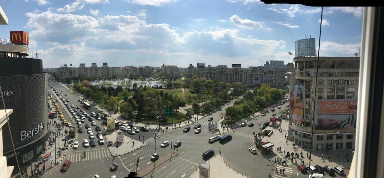 Old City Center - Unirii Panoramic Flat Bukurešť Exteriér fotografie